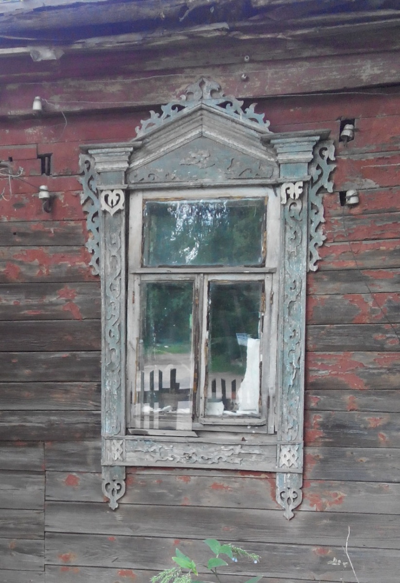 Талдомские наличники с драконами