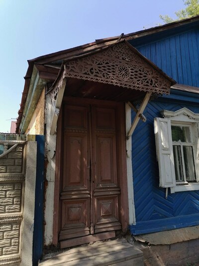 Деревянное крылечко