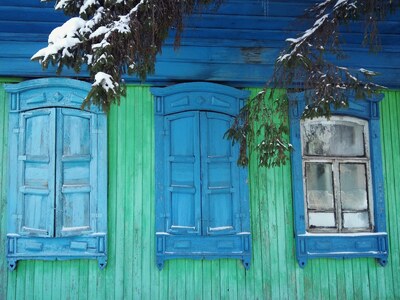 Наличники Ялуторовска - города декабристов