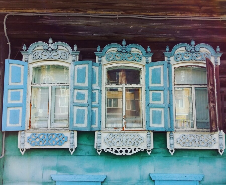 Наличники Ялуторовска - города декабристов