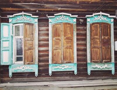 Наличники Ялуторовска - города декабристов