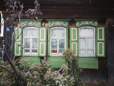 Наличники Ялуторовска - города декабристов