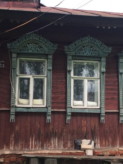 Наличники села Городищи