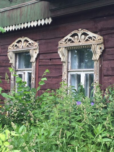 Наличники села Городищи
