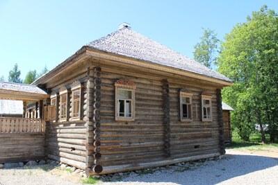 Великий Новгород, музей деревянного зодчества Витославлицы