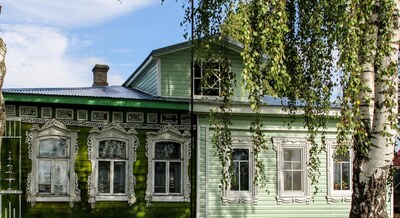 Дом "Две половинки"