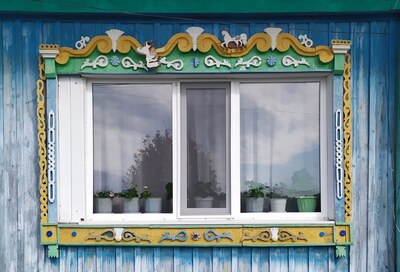 Наличники села Юргинское