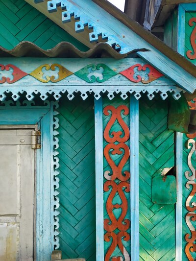 Резьба села Юргинское