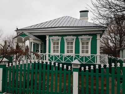 Наличники со ставнями в Станице Старочеркасской