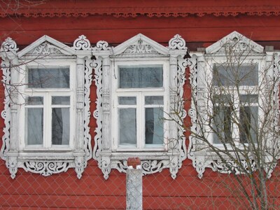 фотографии деревянных наличников