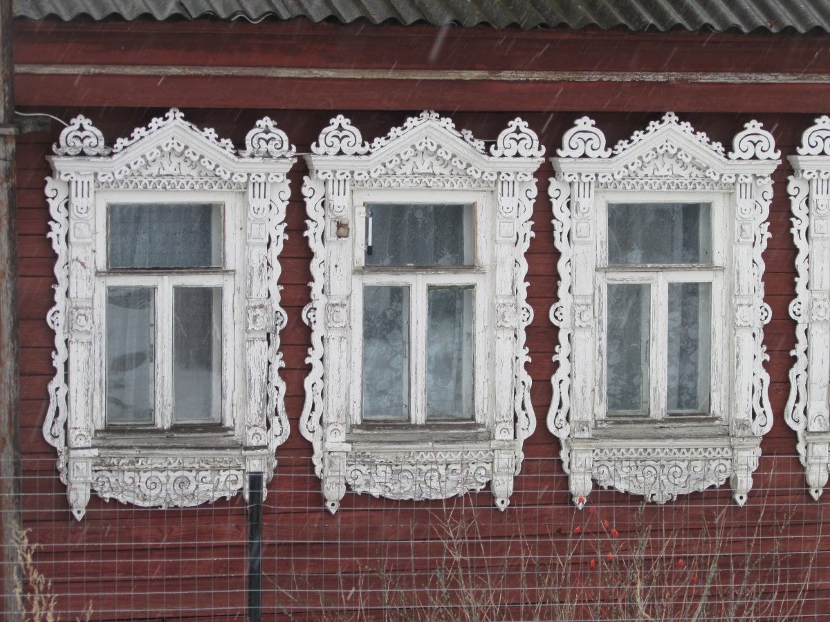 фотографии деревянных наличников