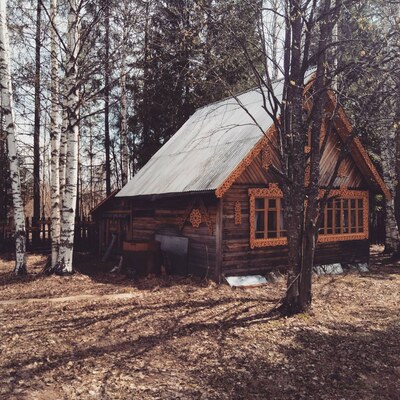 Фасад дачного дома
