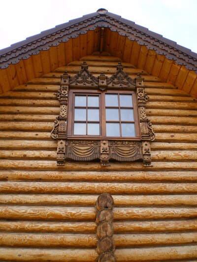 Наличники в Новом русском стиле