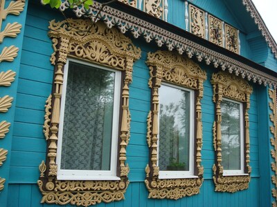 Копия резьбы из Сибирской глубинки во Владимирской области