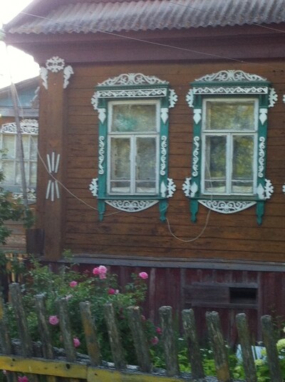 Наличники с морским коньком