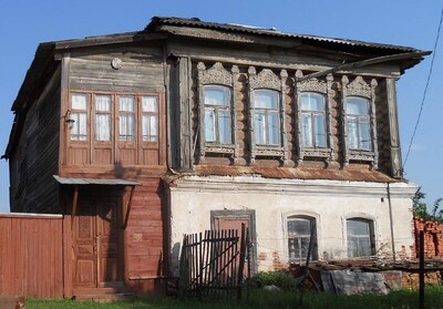 Наличник купеческого дома