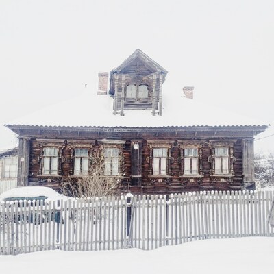 Заснеженный царь-дом